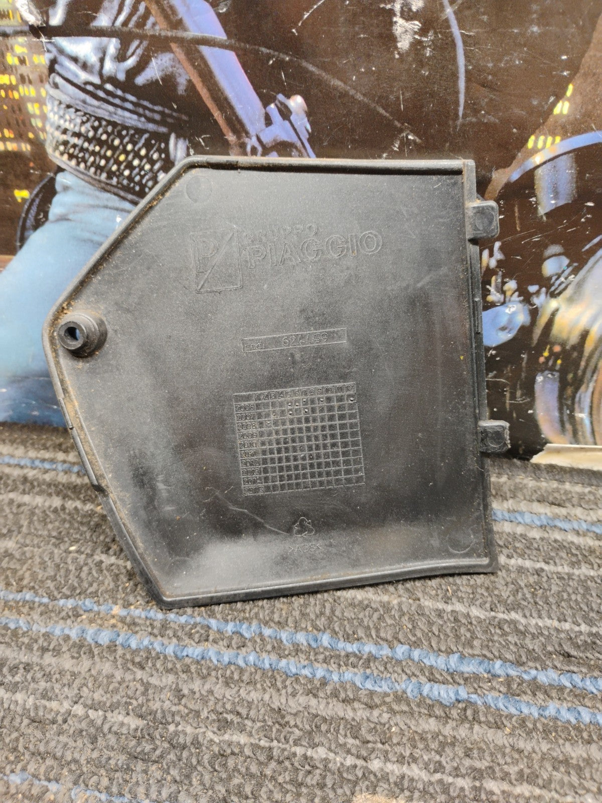Piaggio Vespa Mp3 300 Ie Lt Sport 2009- 2014  M64102 Inspection Faring Right