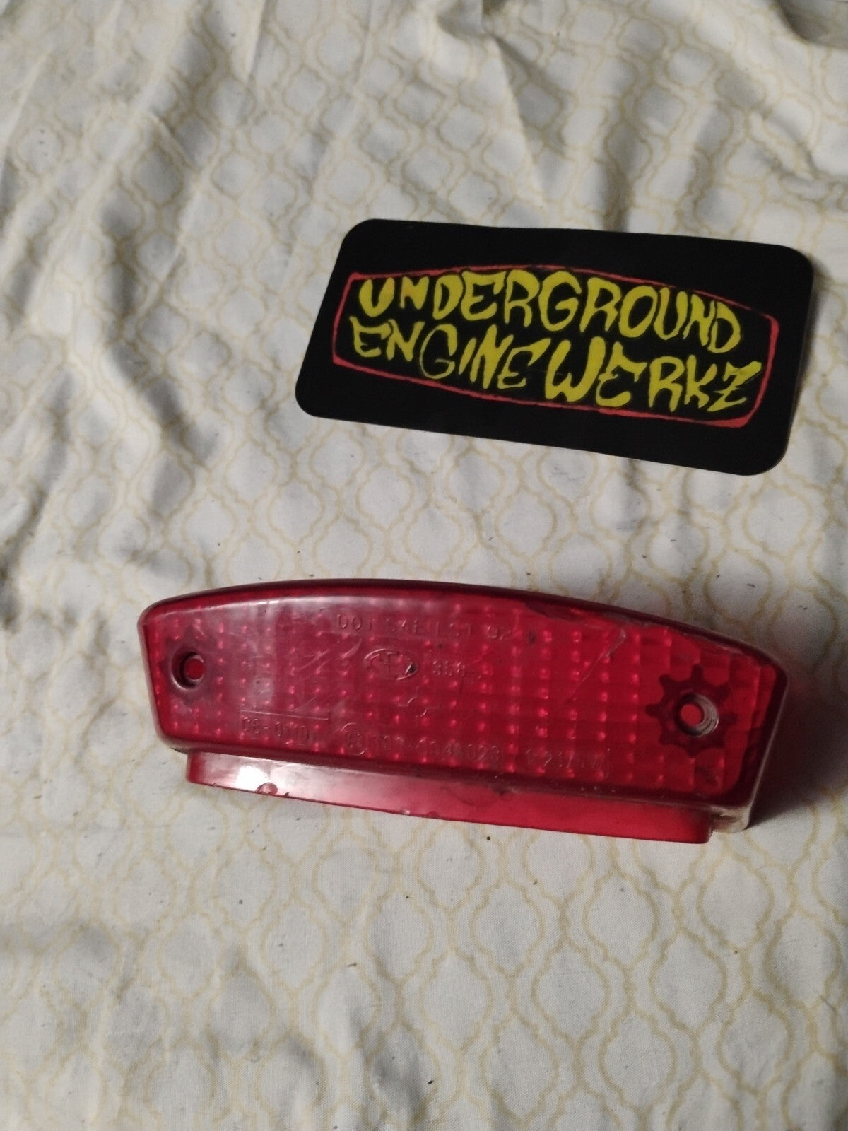 OEM Buell M2 Tail lamp Lens # Y0401A.D