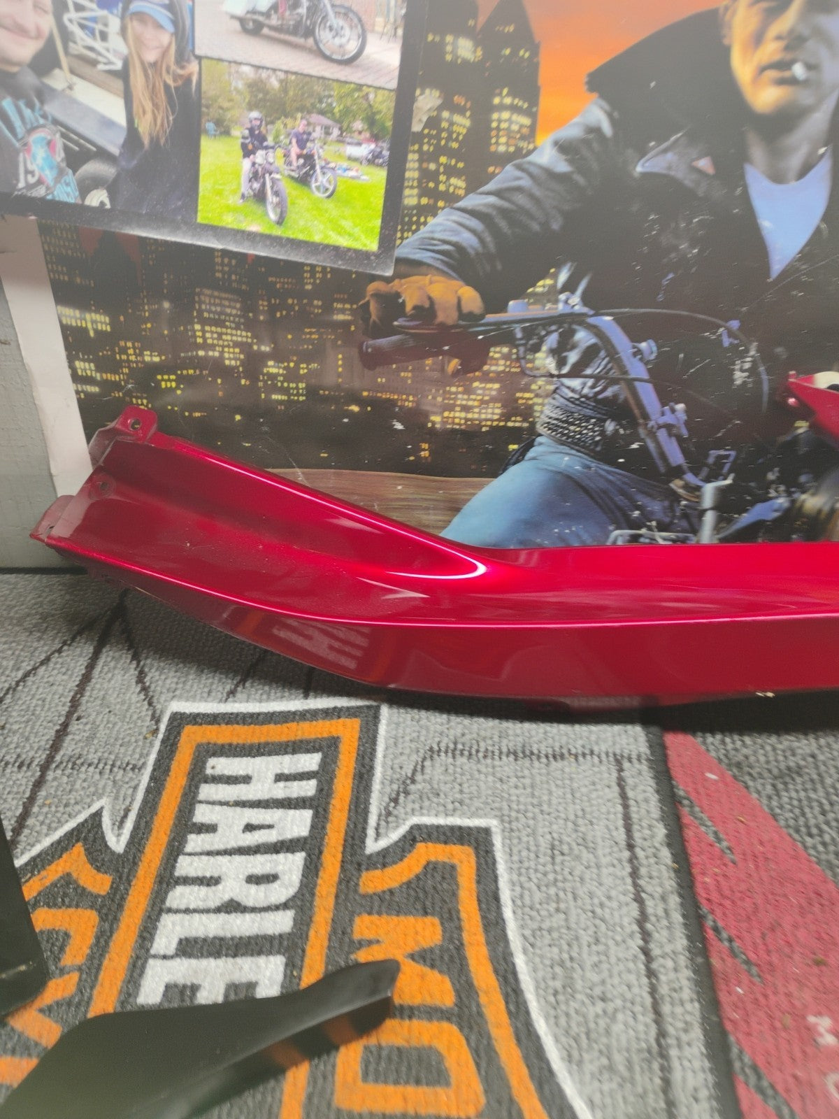 07' Yamaha YZF R1 R-1 / OEM RIGHT SIDE FAIRING TRIM