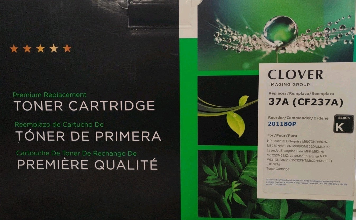 New Clover Toner Cartridge 37A (CF237A) 201180P Black