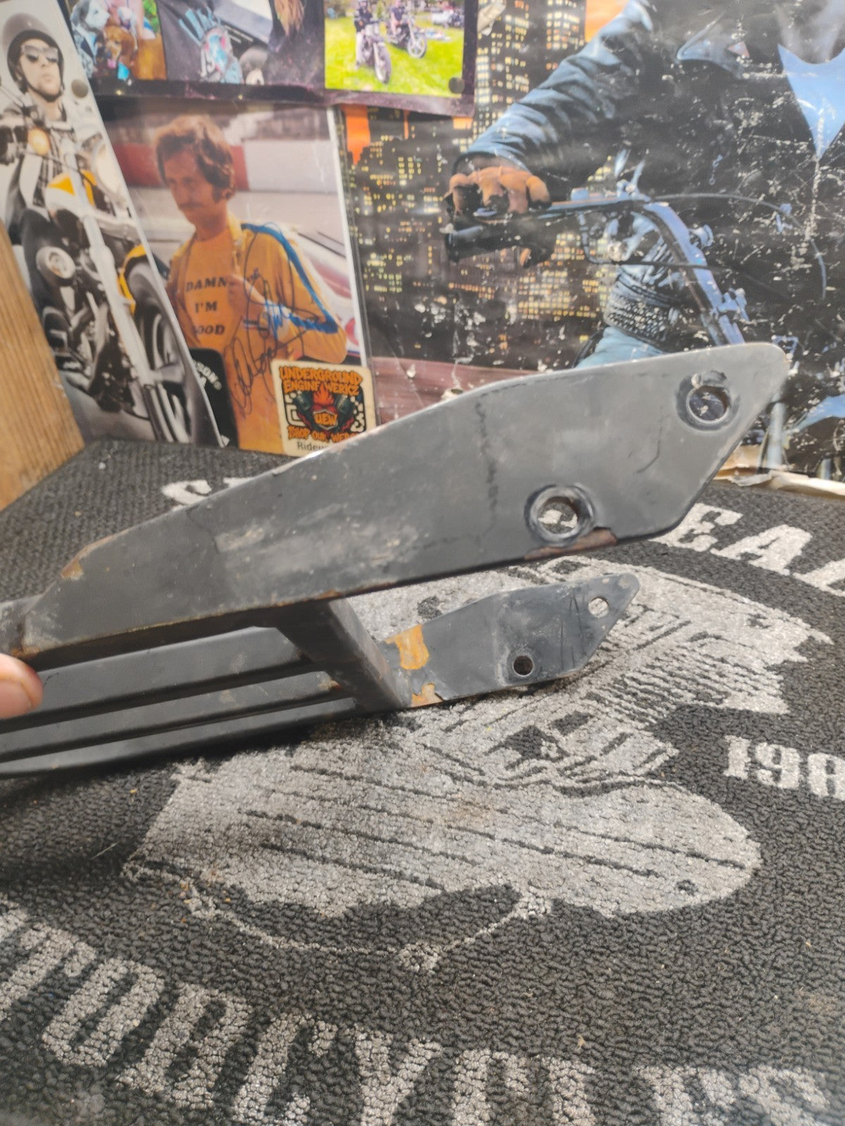 Rear Luggage Rack For Harley Davidson -No Hardware
