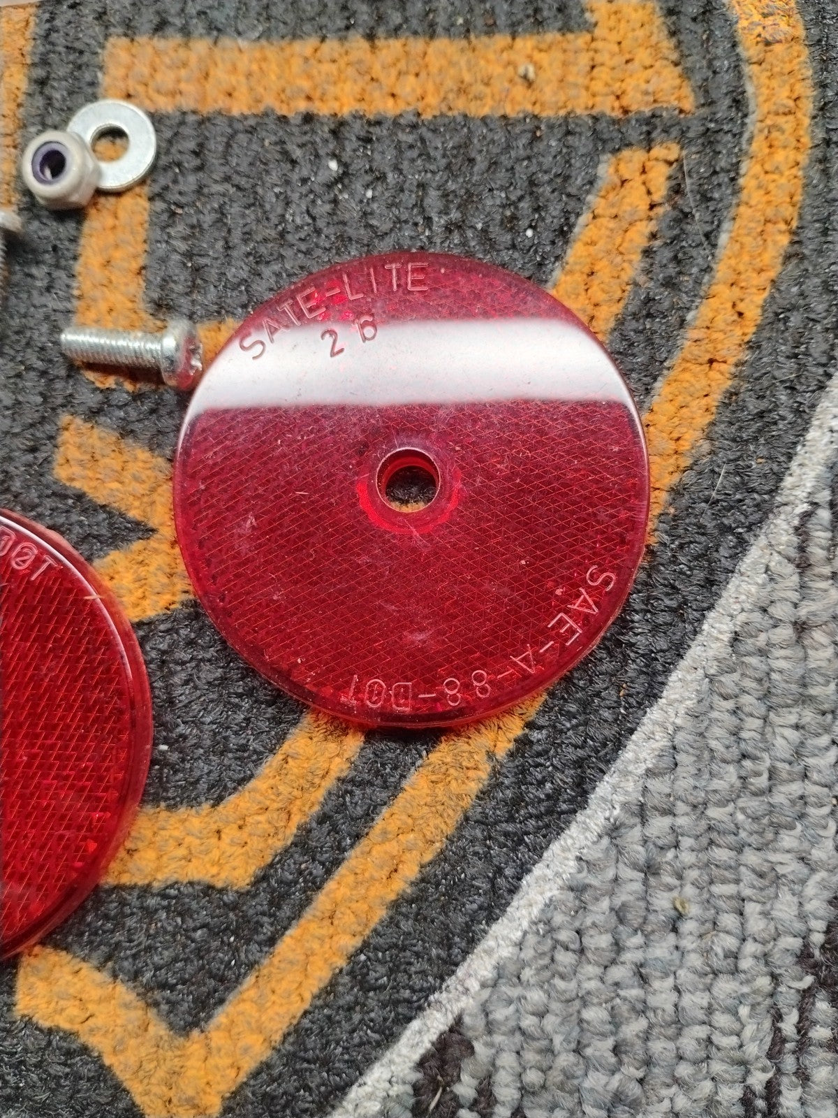 Harley Davidson Pair of Light Reflectors SAE-A-88-DOT