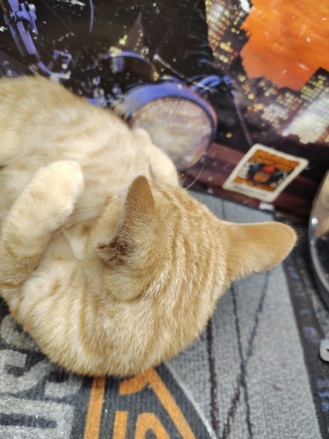 Chrome O-Ring Rubber Large Male-Mount Footpeg For Harley Davidson