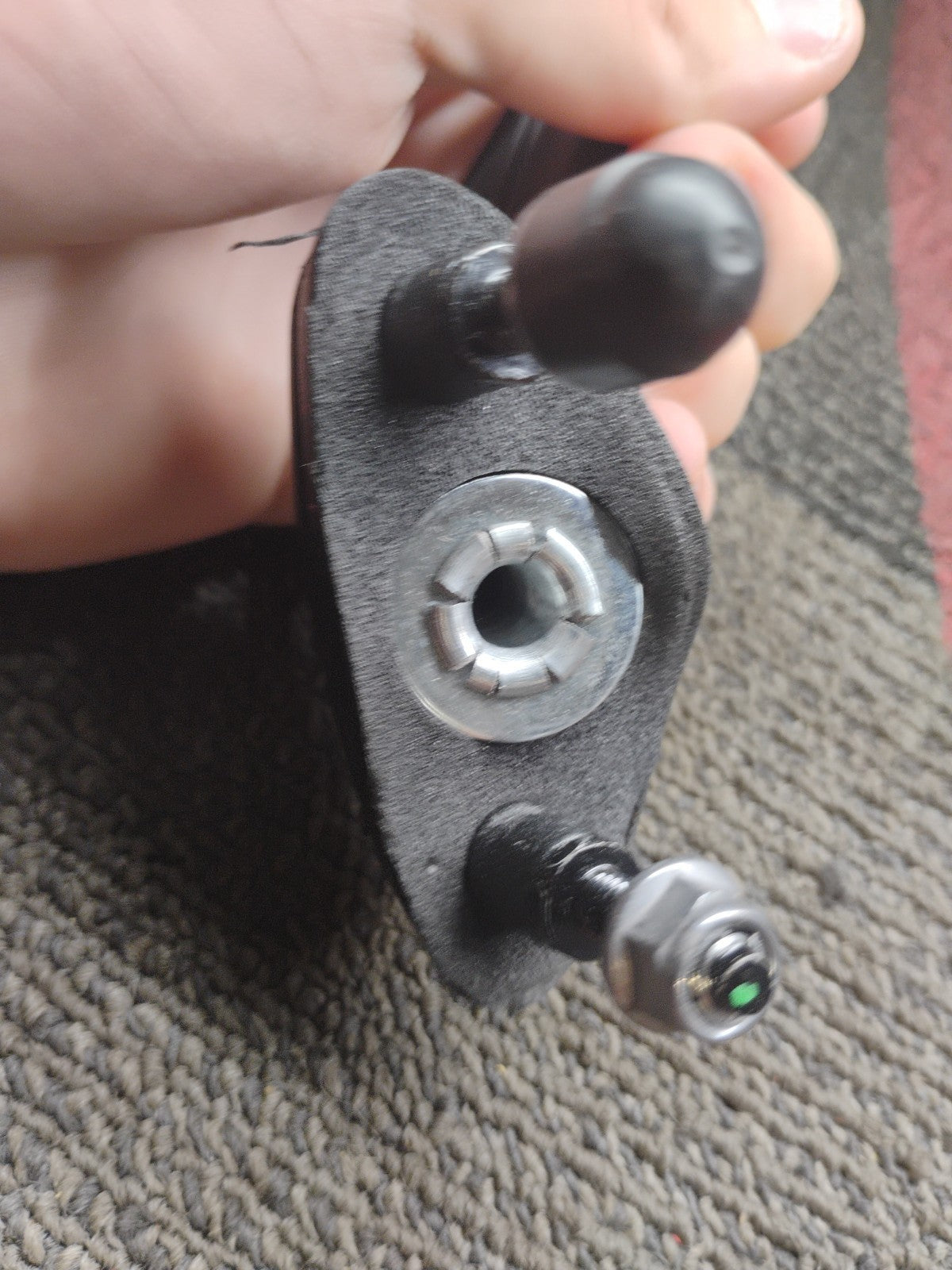 Triumph Street Triple R / RS Genuine Left Rear View Mirror Assy New OE T2068812