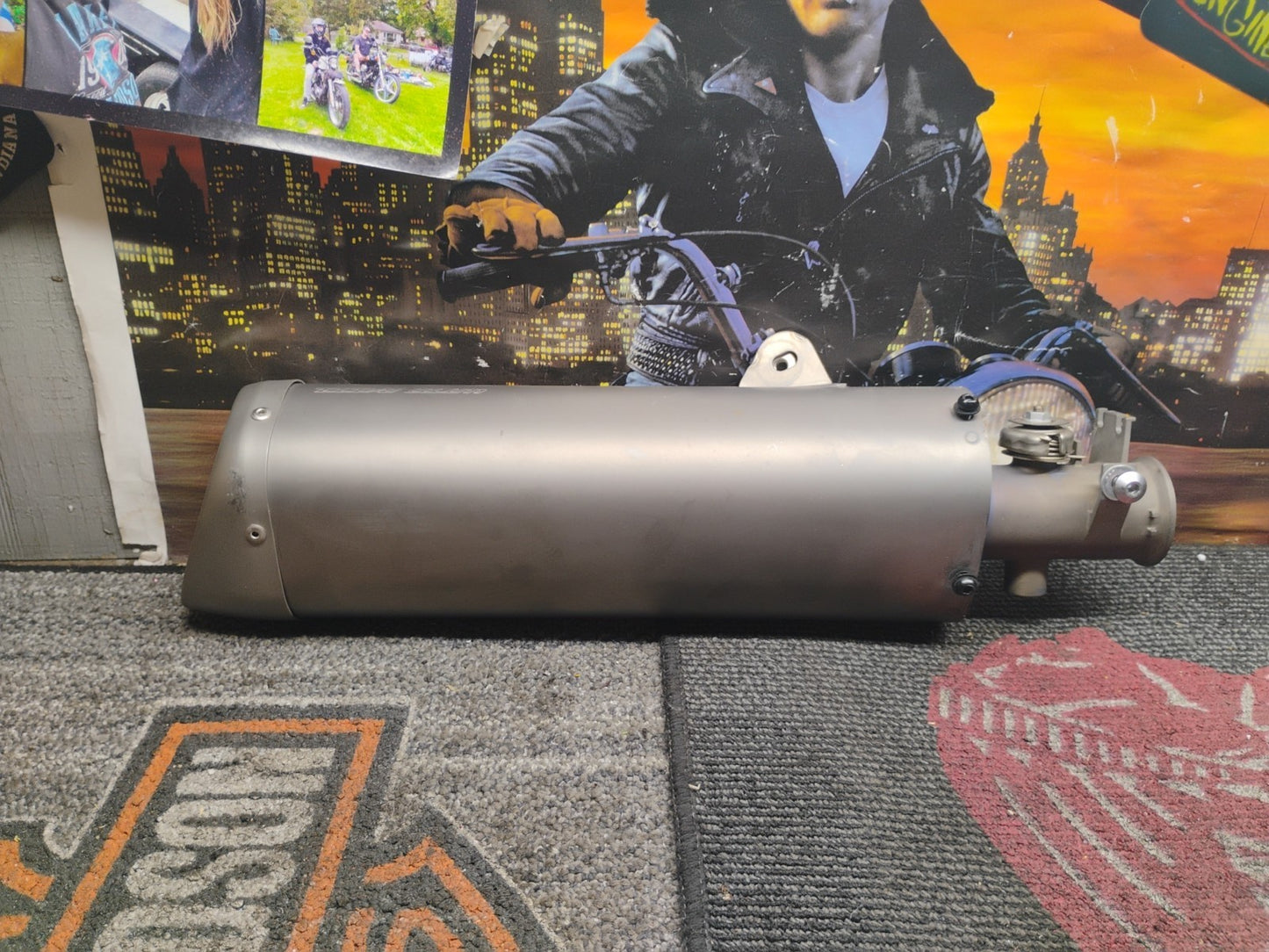 Used OEM  Yamaha YZF-R6 muffler 