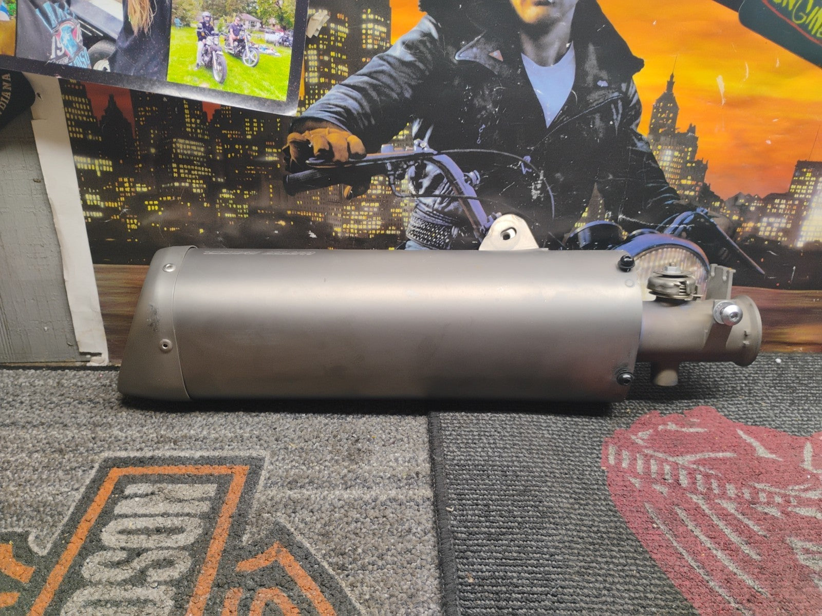 Used OEM  Yamaha YZF-R6 muffler 