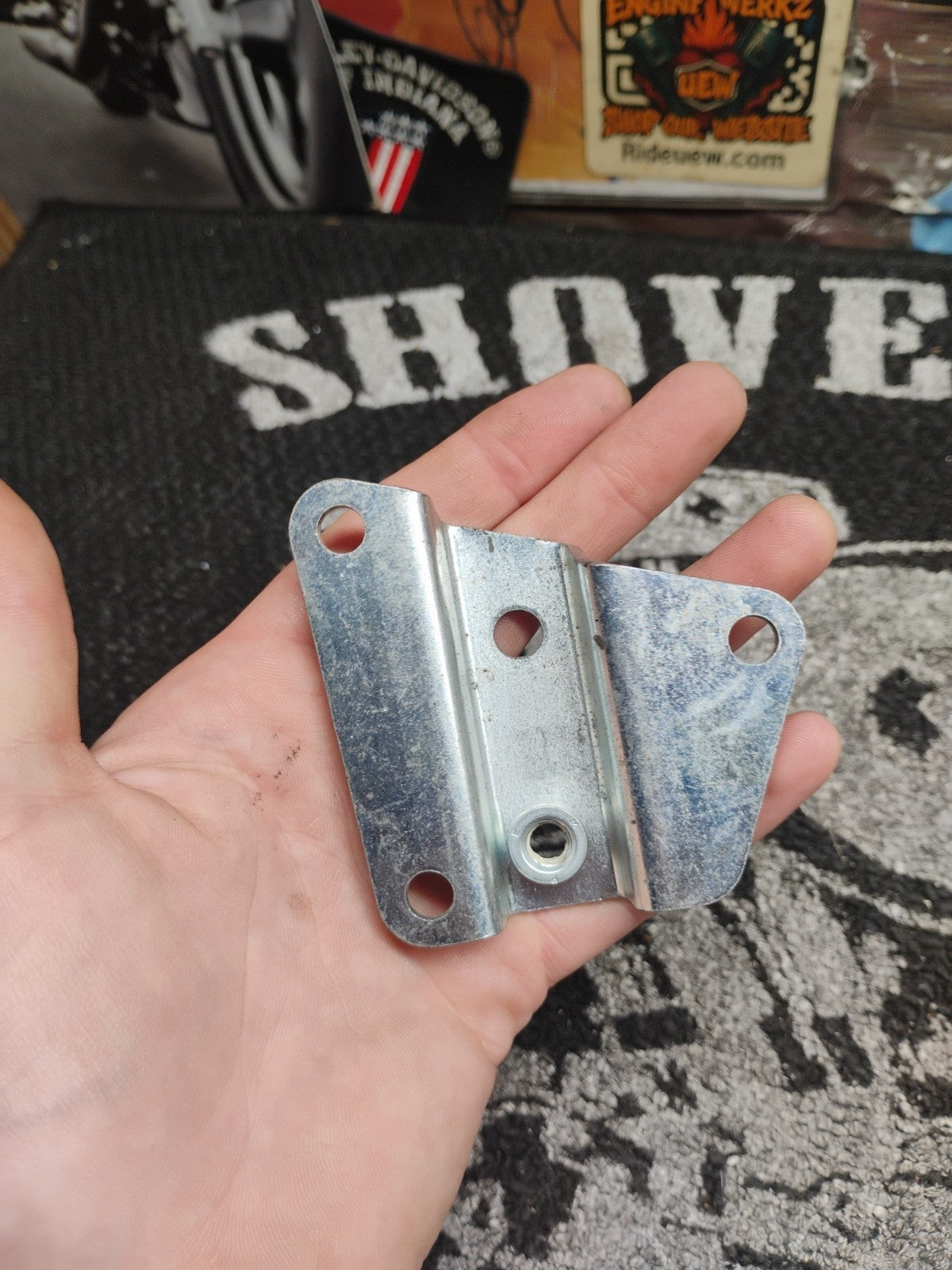Genuine OEM Harley-Davidson Air Filter Cover Mount Bracket 29474-99A