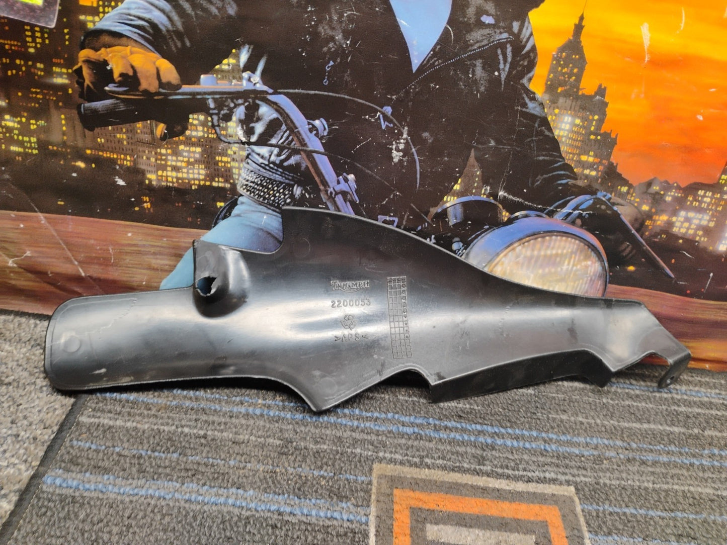 TRIUMPH THUNDERBIRD SPORT LEGEND ADVENTURER 900 T300 PANEL INFIL COILS COVER