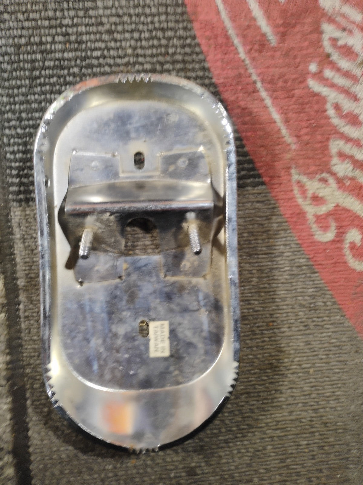 harley davidson tail light base plate