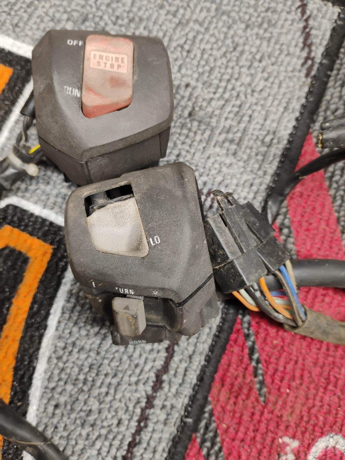 1991 HONDA CBR600F2 CBR600 F2 CBR 600 RIGHT&LEFT CONTROL SWITCH HAND CONTROLS 