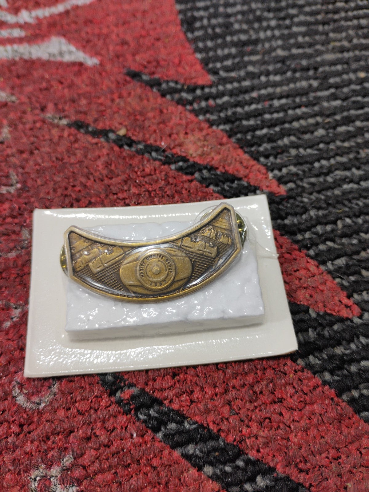 Harley Davidson Motorcycles 2007 HOG Owners Group Jacket Vest Motor Pin Pinback