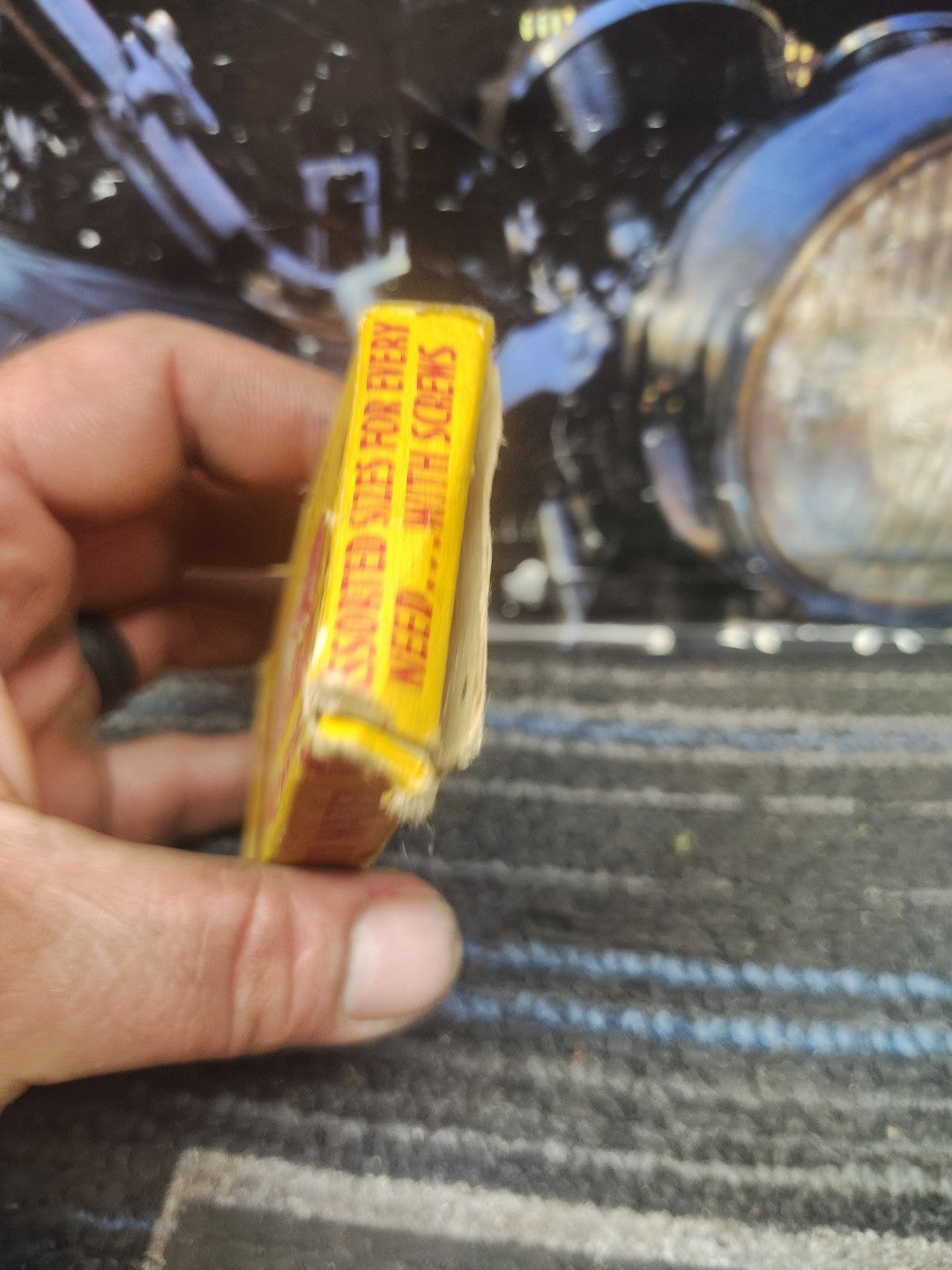 Vintage Pkg. Daisy Household Products Neoprene Rubber Faucet Washers Empty Box