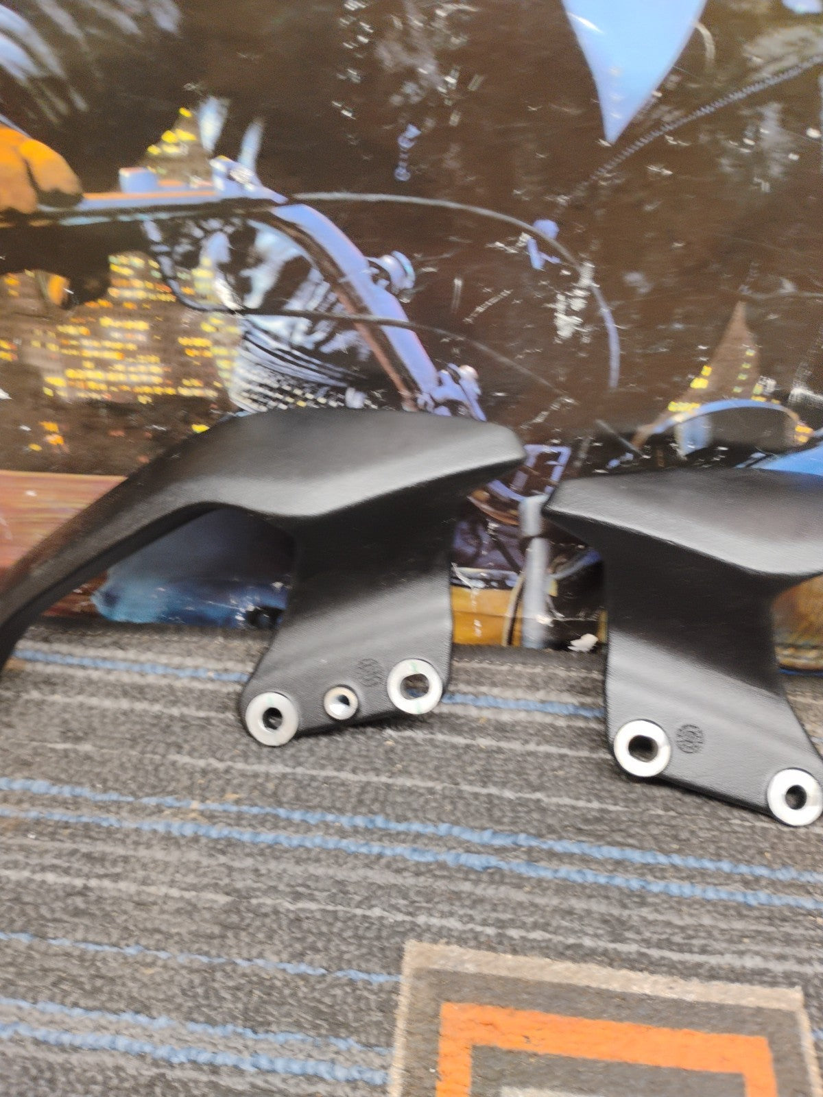 2023 22-24 Royal Enfield Hunter 350 Rear Passenger Pillion Grab Rail Handle Grip