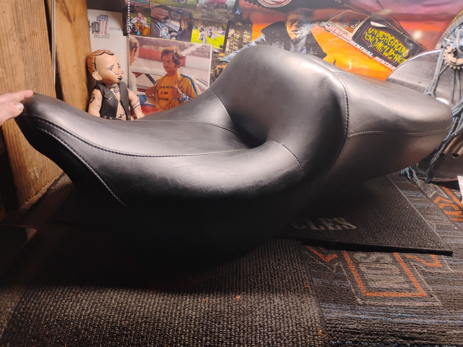 OEM Harley-Davidson Touring Seat 2008–2023 Street Glide Road King FLHX FLHR RDW-