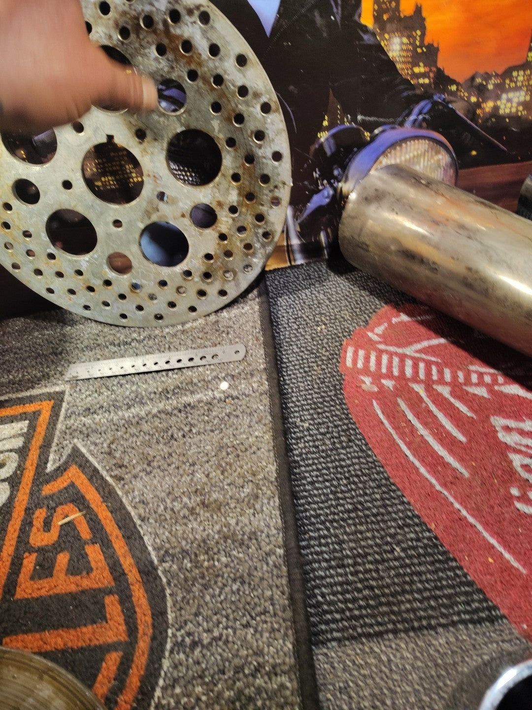 Front Brake Rotor For Harley Davidson Sportster XLH883 1985-1999 XLH1200 1987-99