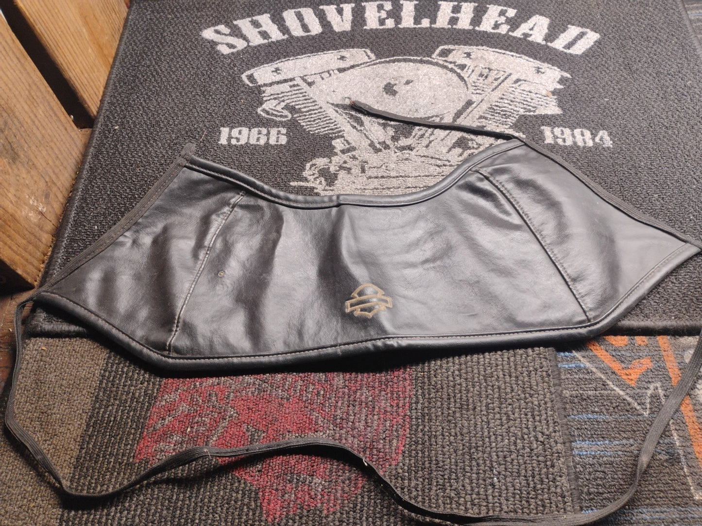 Tank bra / dust cover for 2007–2008 Harley-Davidson Electra Glide Ultra models
