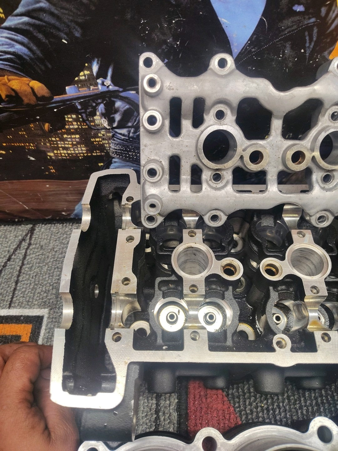 Triumph Street Triple 675 08 09 Cylinders And  Head T1150171