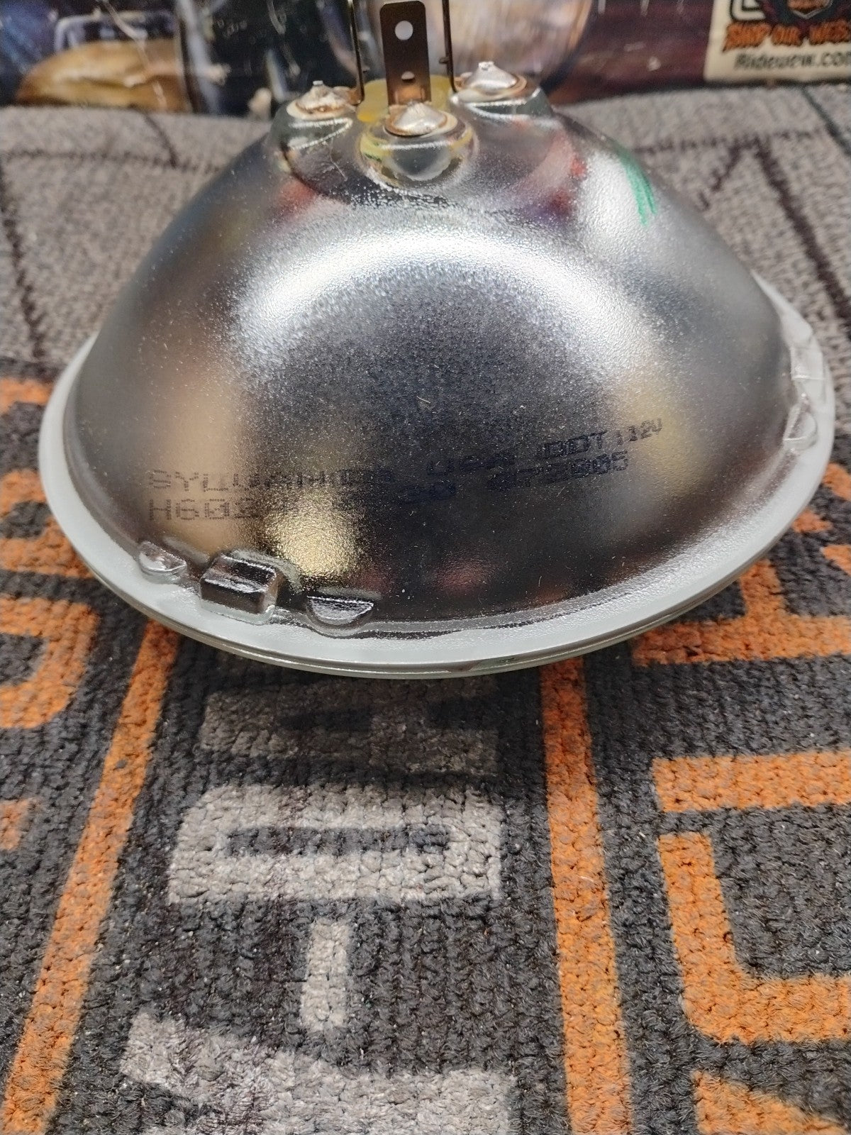 HARLEY DAVIDSON 7" SYLVANIA HEADLIGHT HEADLAMP 