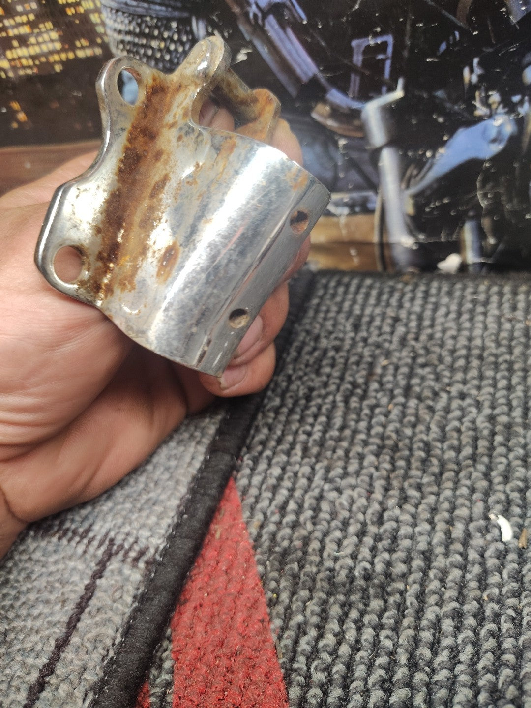 Harley-Davidson OEM 1985-2005 FLH/FLT Kick Stand Bracket 50078-81