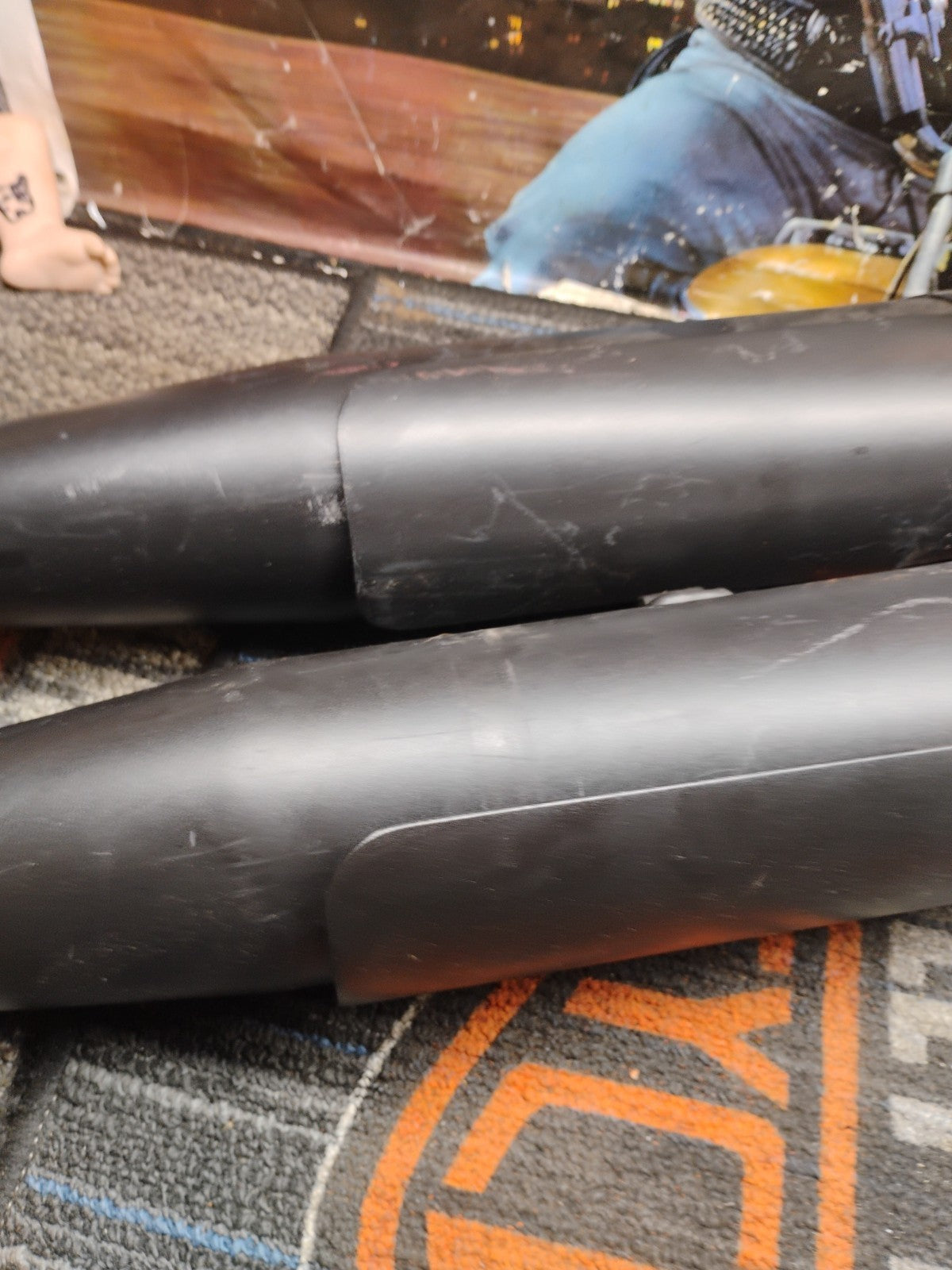 Harley Davidson Sportster Iron 883 64900422 End Silencer Slip On Muffler Black