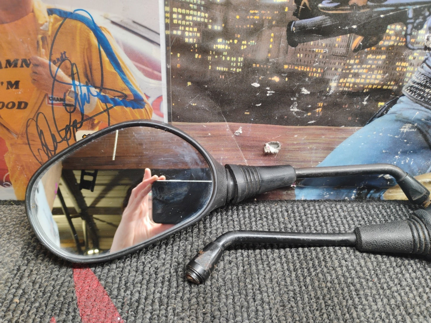 Set Of Scooter Moped Rearview Mirrors