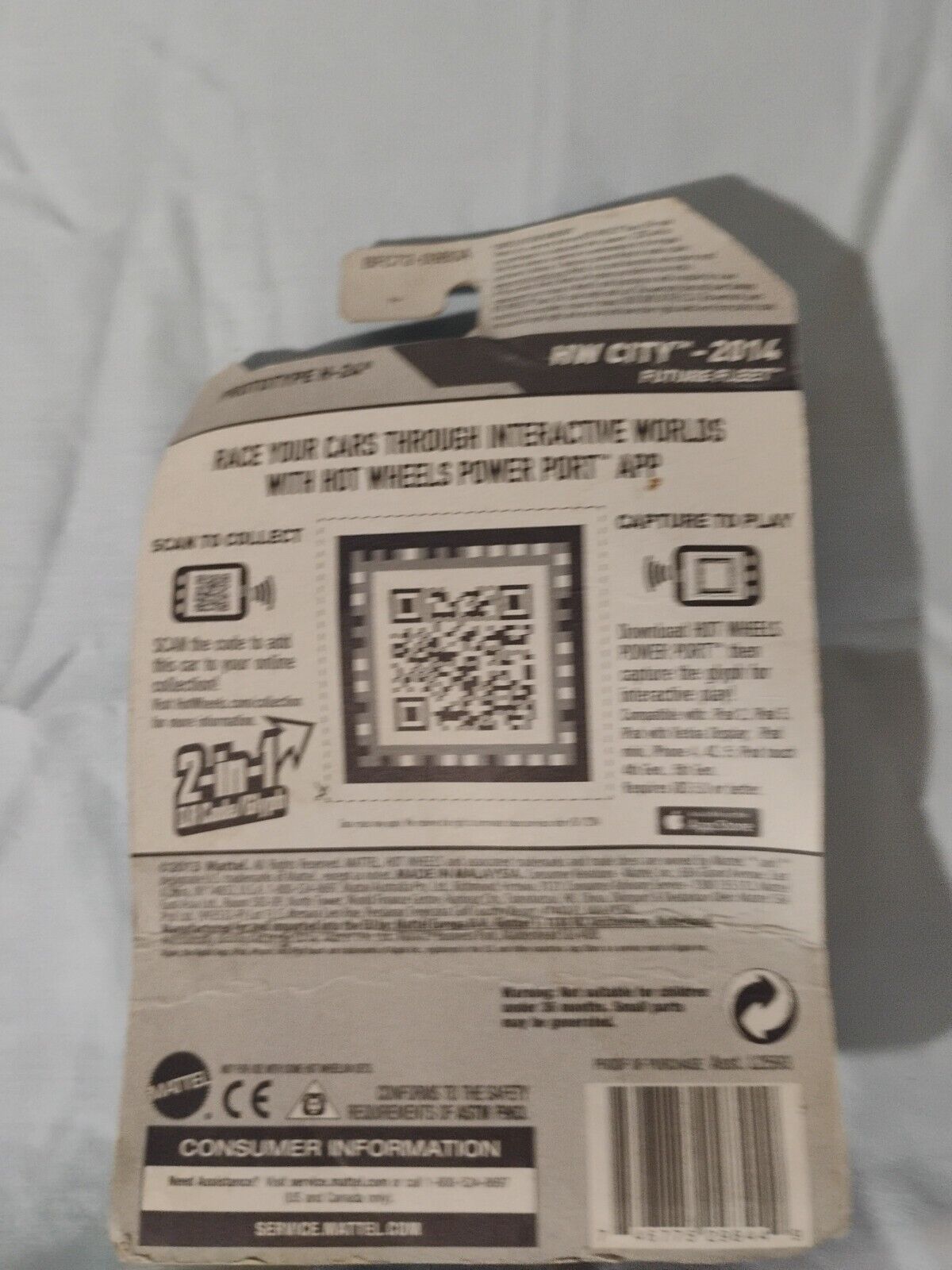 2014 Hot Wheels PROTOTYPE H-24 #59 US Team∞Purple/Blue w/orange∞Future∞Case A/B