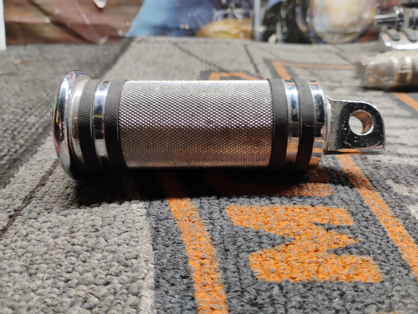 2002 HARLEY-DAVIDSON FATBOY LEFT REAR FOOT PEG 