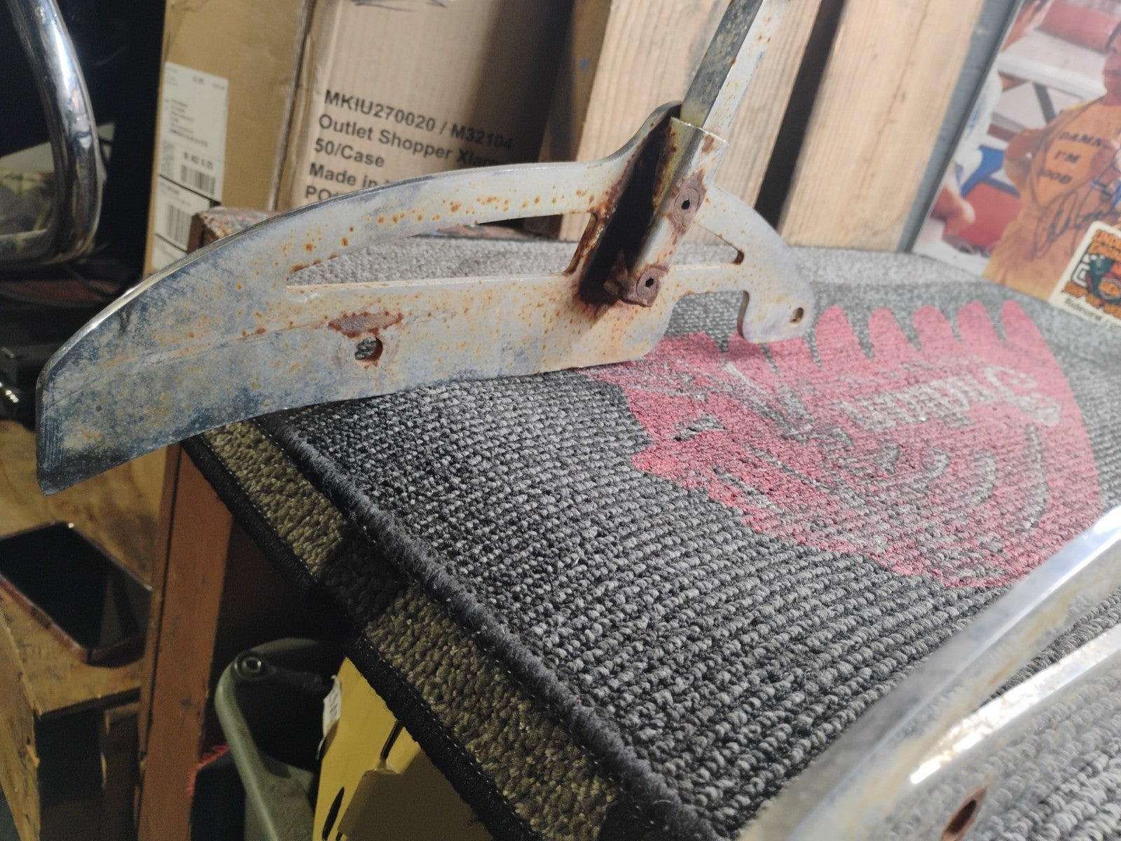 Harley Davidson Shovelhead Sissy Bar Back Rest 1972-85 FX