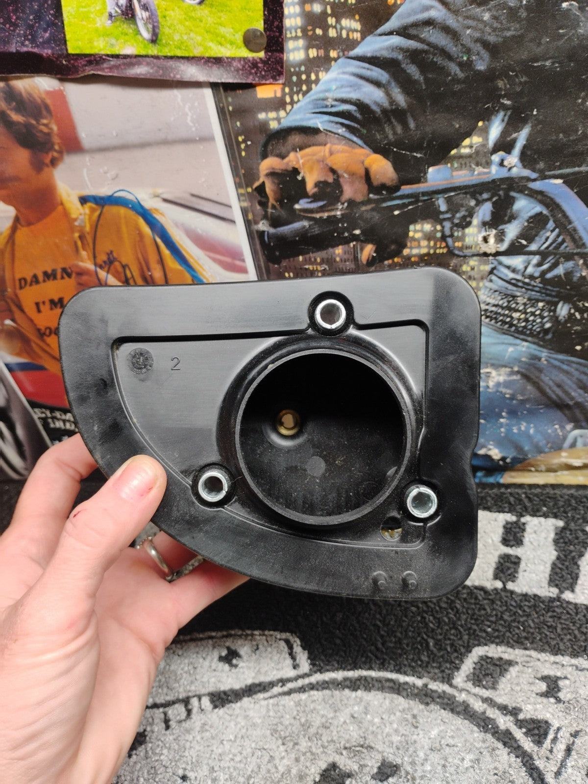 Harley Davidson Milwaukee 8 Touring OEM Air Cleaner Backing Plate Filter