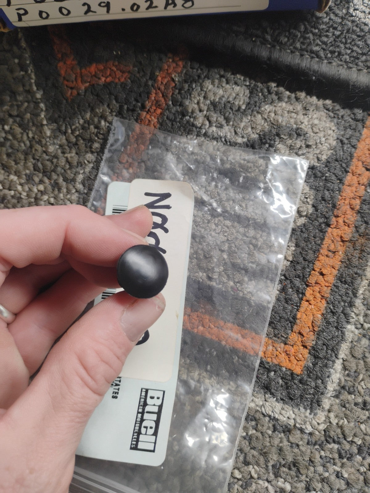 Buell OEM N0001.BQ Socket Set Screw Black NOS