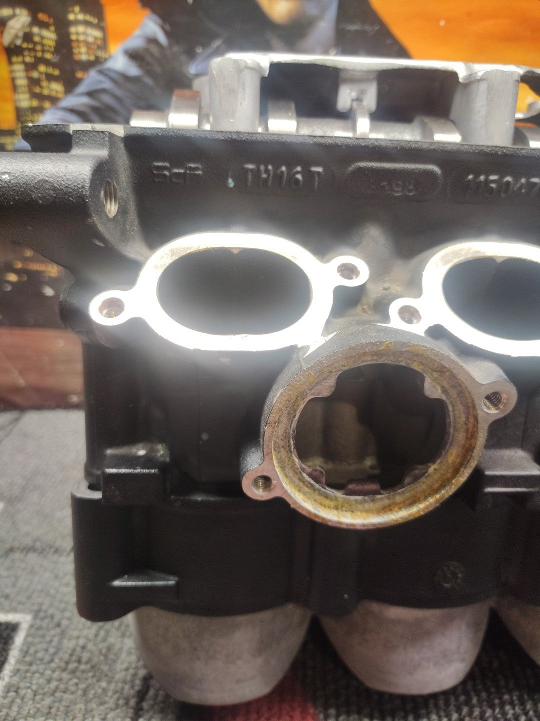 2009 Triumph Street Triple 675 Cylinder Head With Cams Cylinders And Hardware 