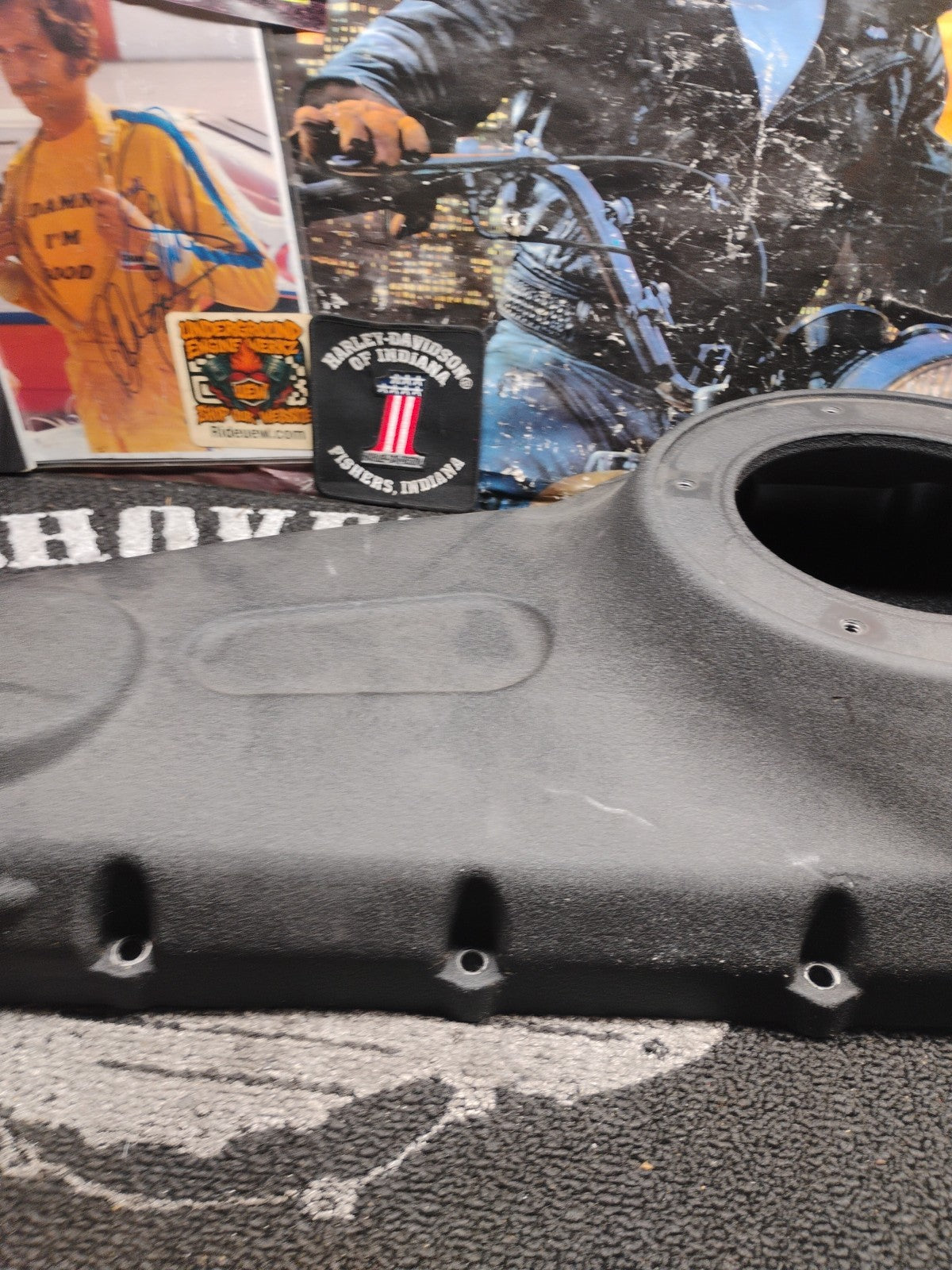 OEM Harley-Davidson 60784-06 Touring Wrinkle Black Outer Primary Cover 2006-2017