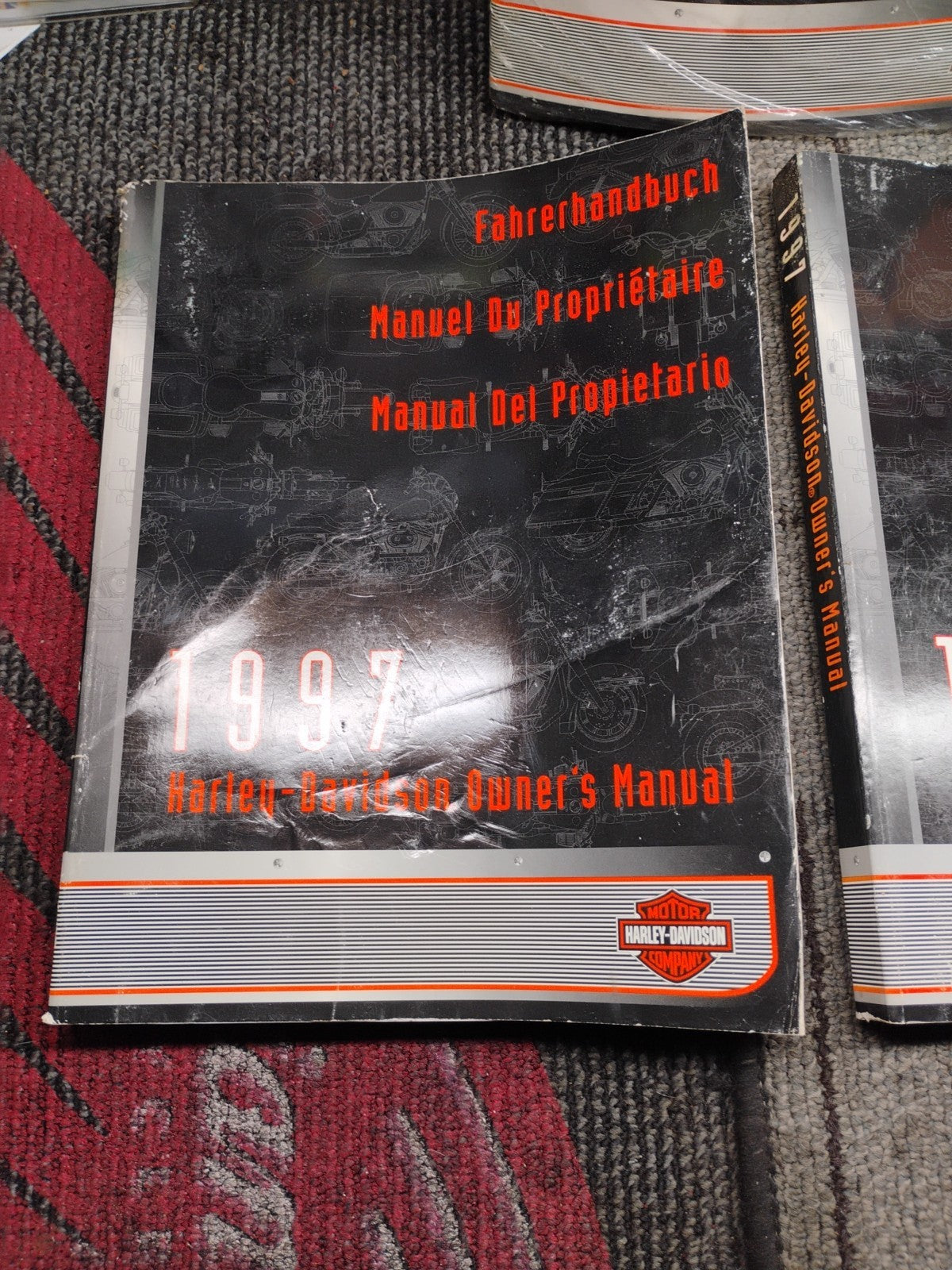 Vintage 1997 Harley Davidson Owner’s Manual International All Models