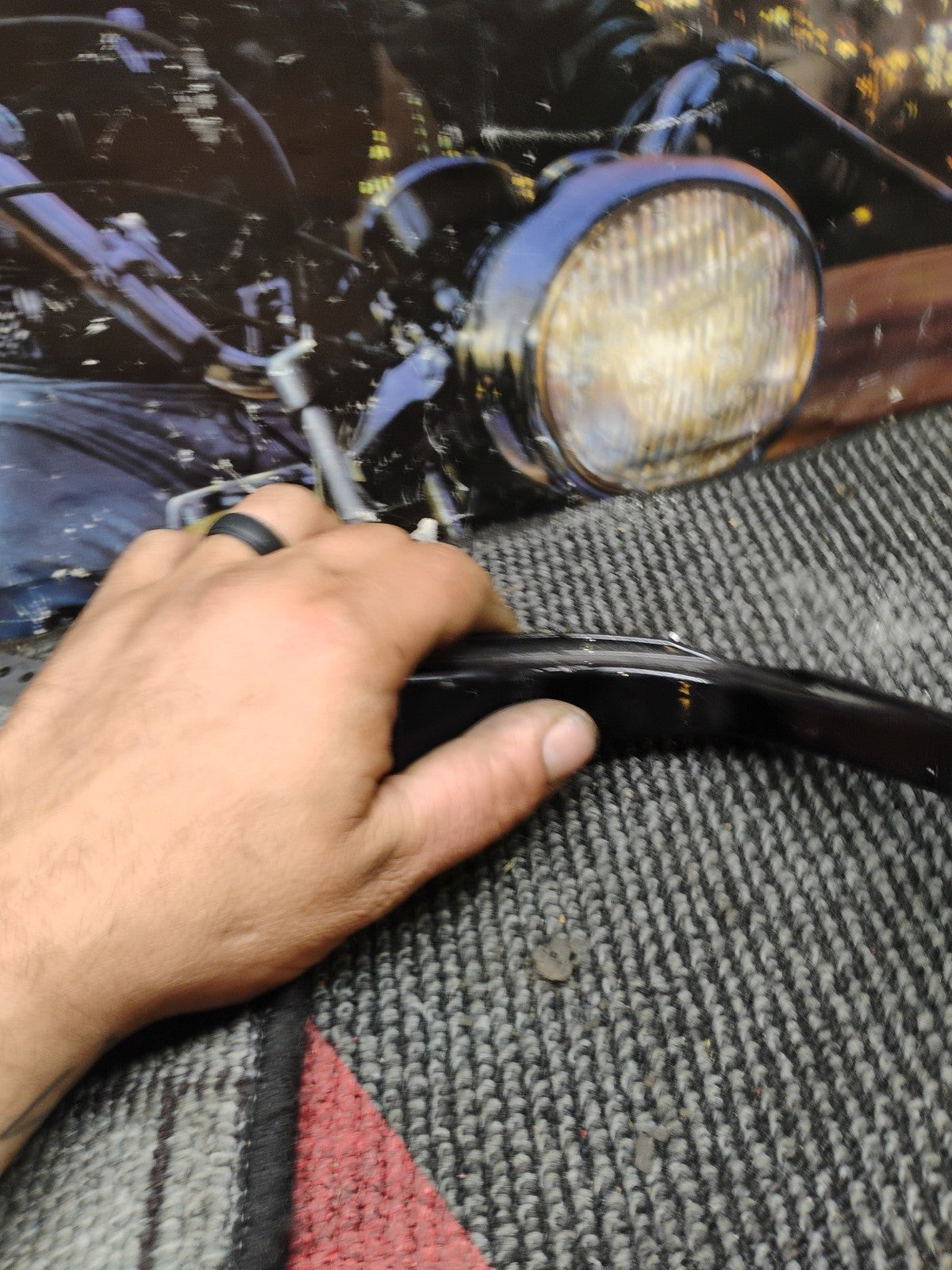 10 HARLEY-DAVIDSON ELECTRA GLIDE ULTRA LIMITED FLHTK PEG BRACKET