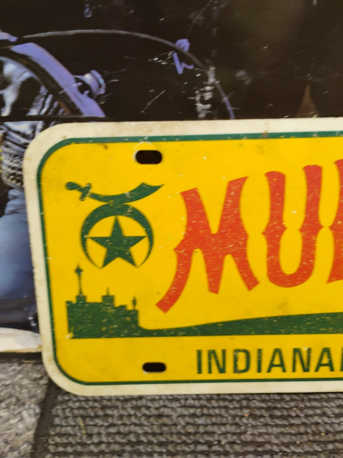 1978 INDIANA LICENSE PLATE FREE SHIPPING  Indianapolis Murat