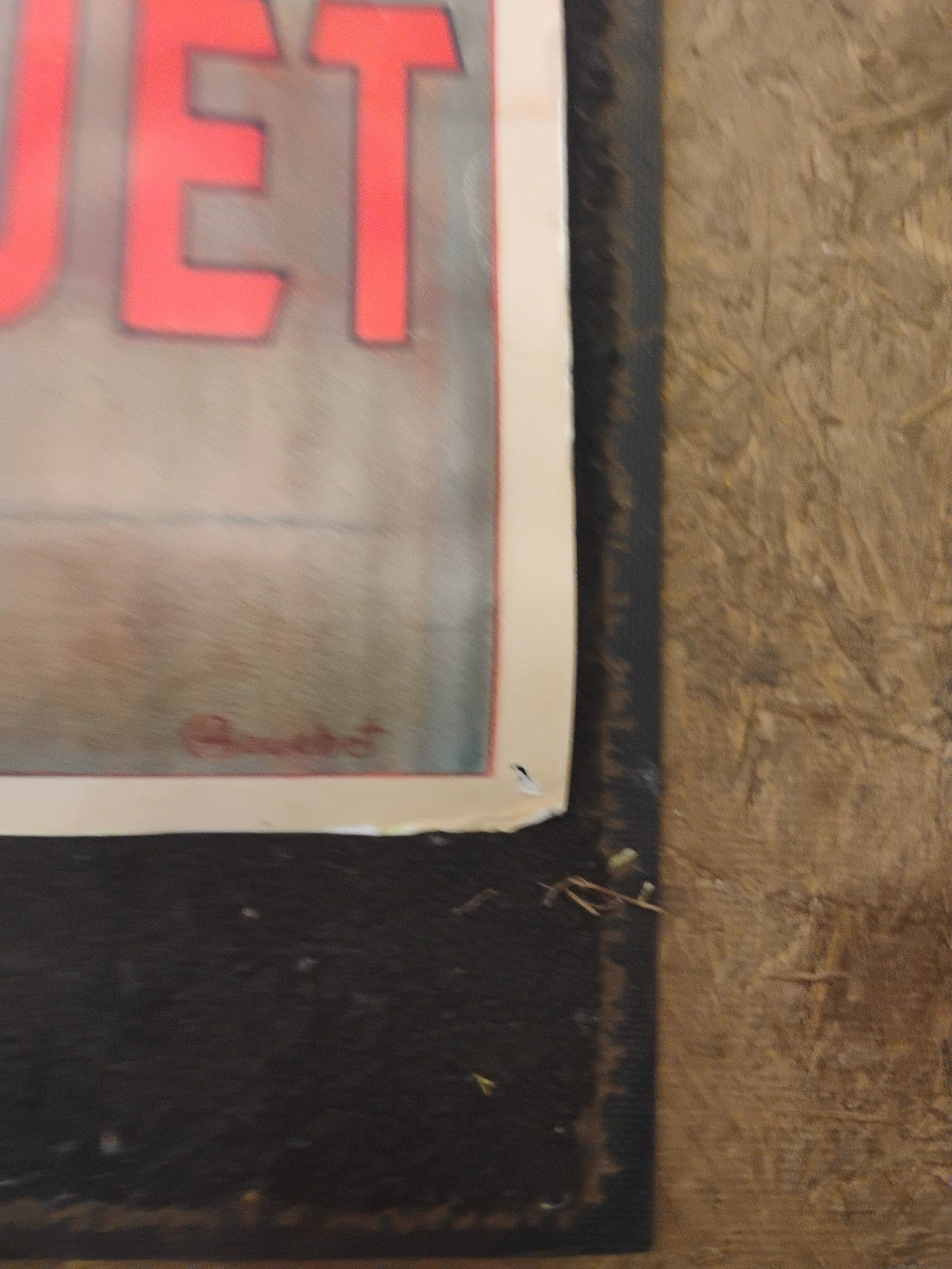 Vintage 2004 Camille Bouchet Cognac Jacquet 1920s  Art Poster 24x36