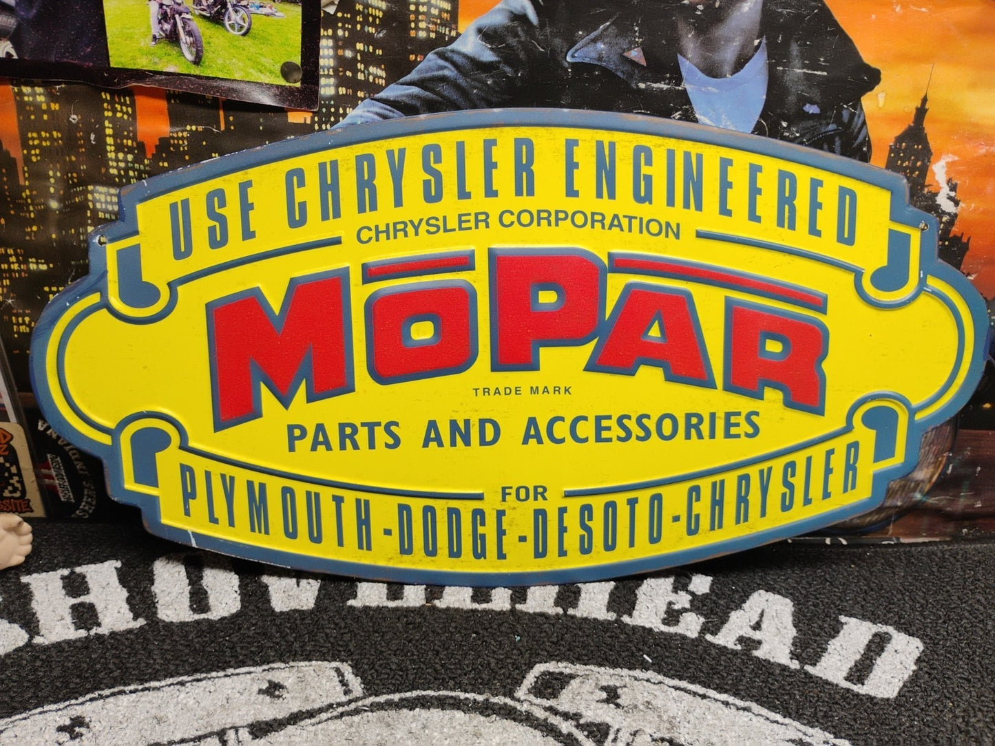 Mopar Metal Sign 18" by 9"