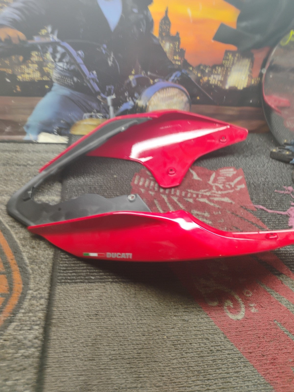 Ducati Panigale V2 Rear Seat Cowl Fairing 20-23 Red