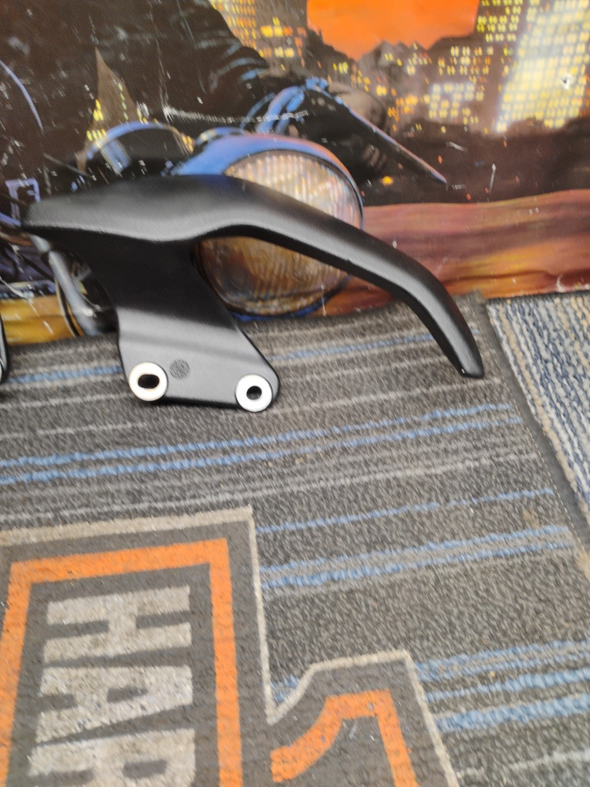 2023 22-24 Royal Enfield Hunter 350 Rear Passenger Pillion Grab Rail Handle Grip