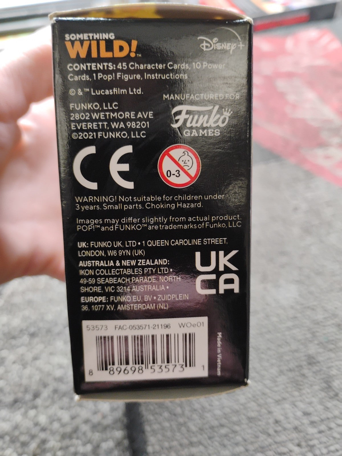 Funko Pop Something Wild Card Game Star Wars The Mandalorian Grogu Baby Yoda NIB