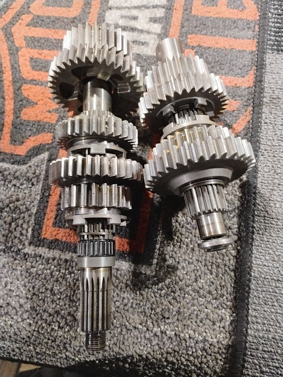 2001 Buell Blast Transmission Gears and Shafts