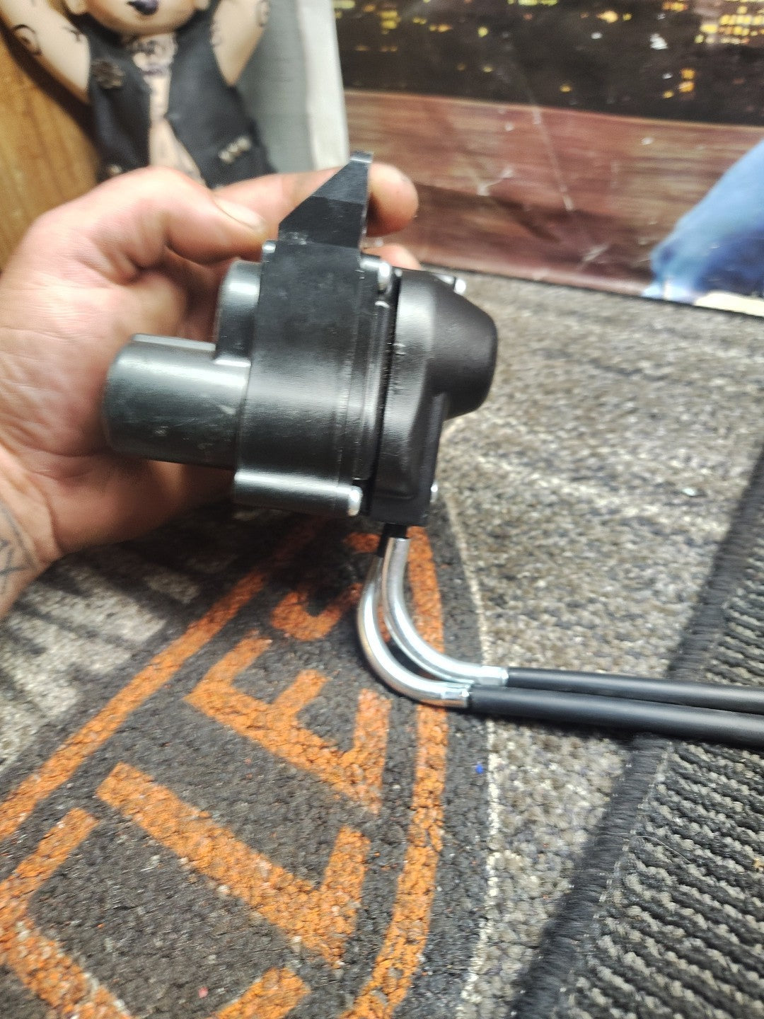 17 18 19 20 21 2017-2021 YAMAHA YZFR6 YZF R6 600 SERVO MOTOR EXHAUST VALVE CABLE