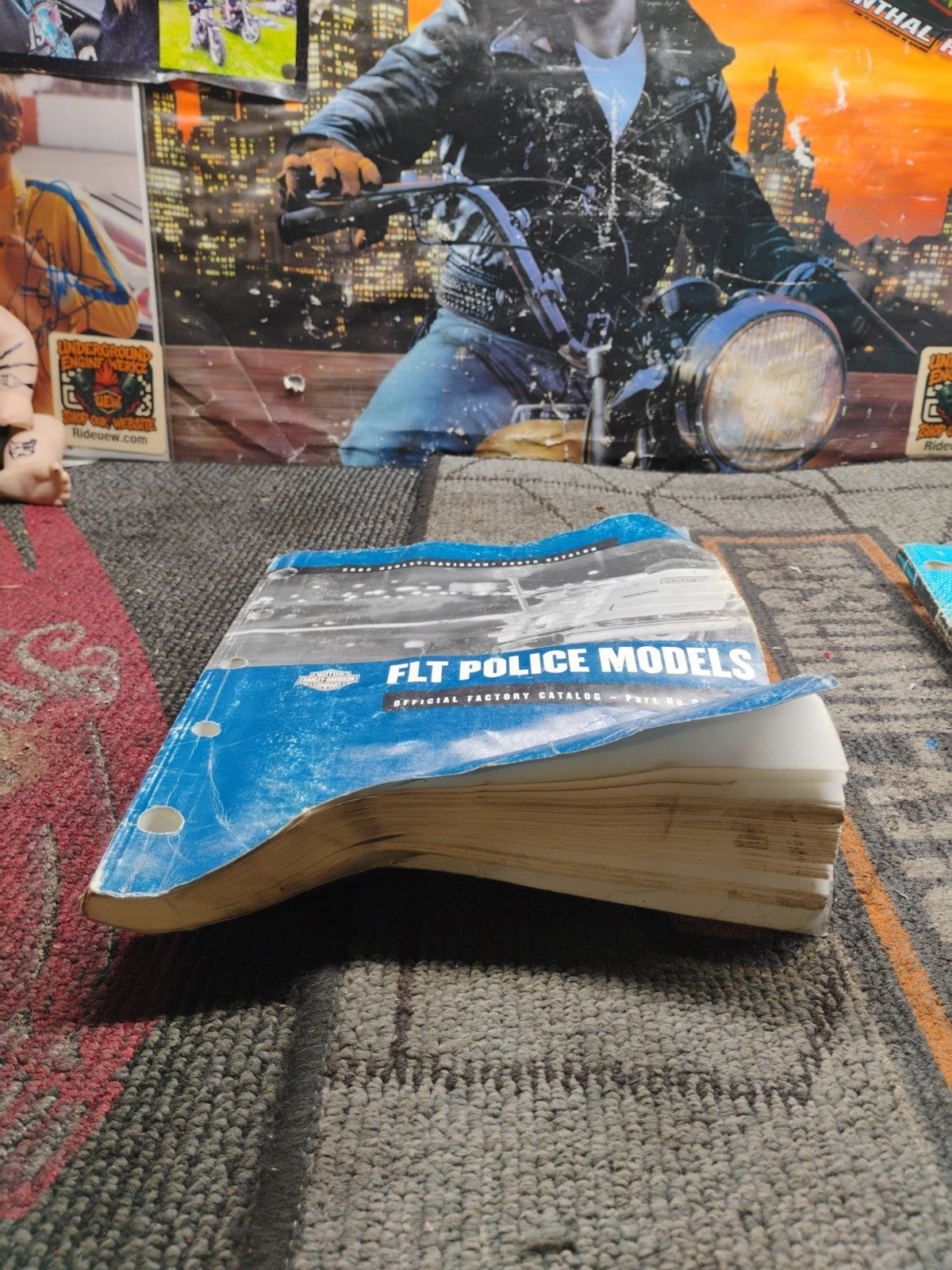 2002 Harley Davidson FLT Police Models Parts Catalog 99545-02