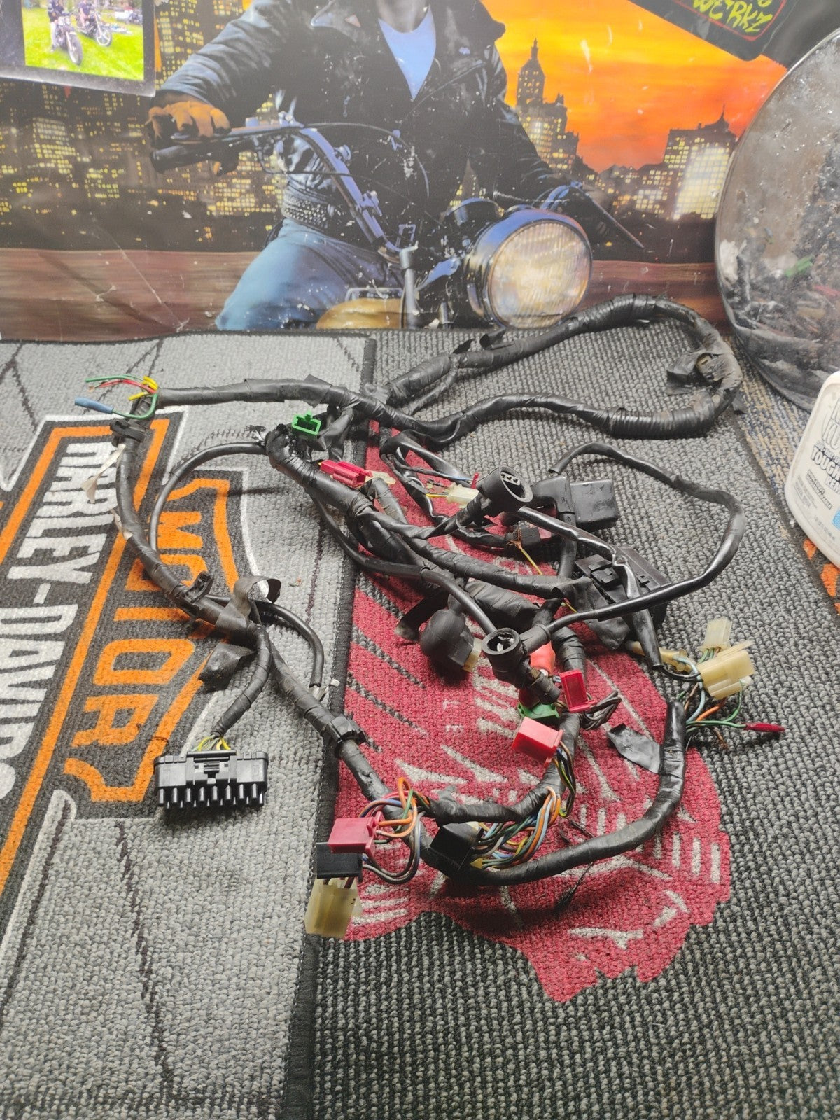 1991-1994 HONDA CBR600 CBR 600 F2 MAIN WIRING HARNESS ELECTRICAL UNIT