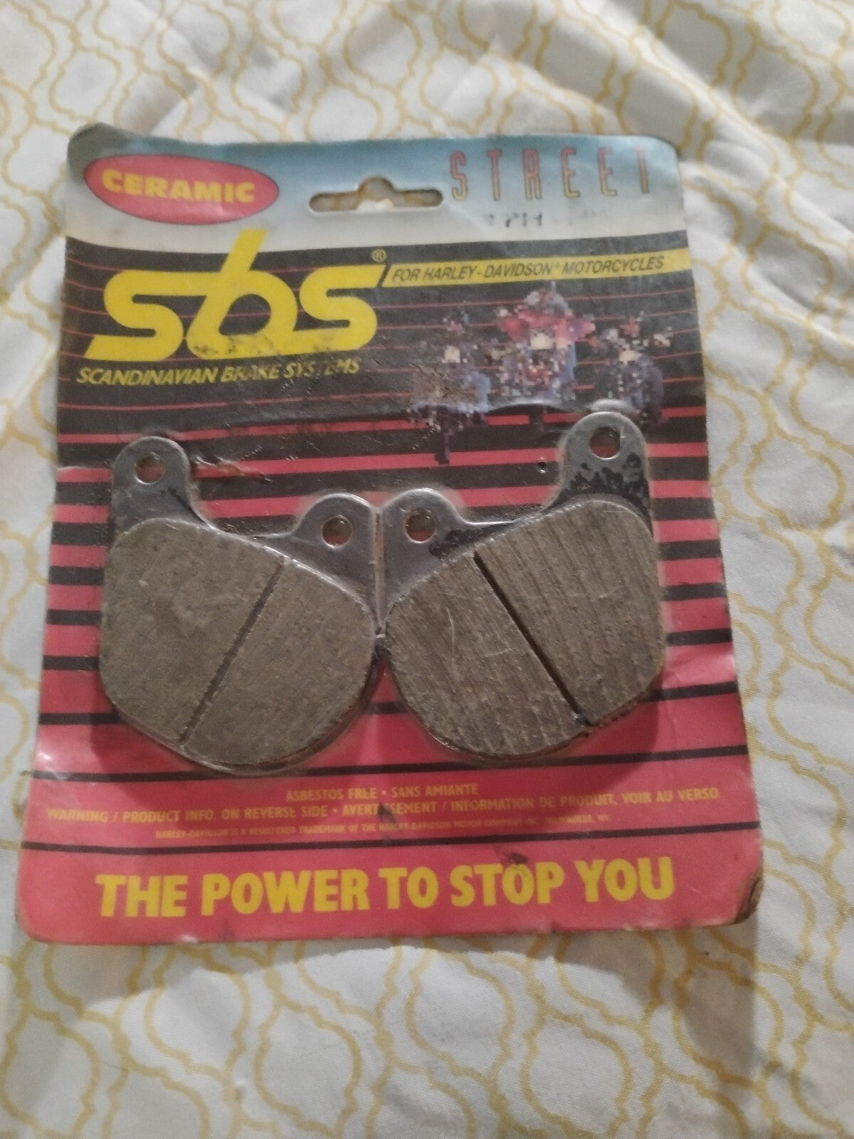 Nos Harley Davidson Brake Pads FX, FXR 77/83 Sportster 78/83 Front HD 44098-77 