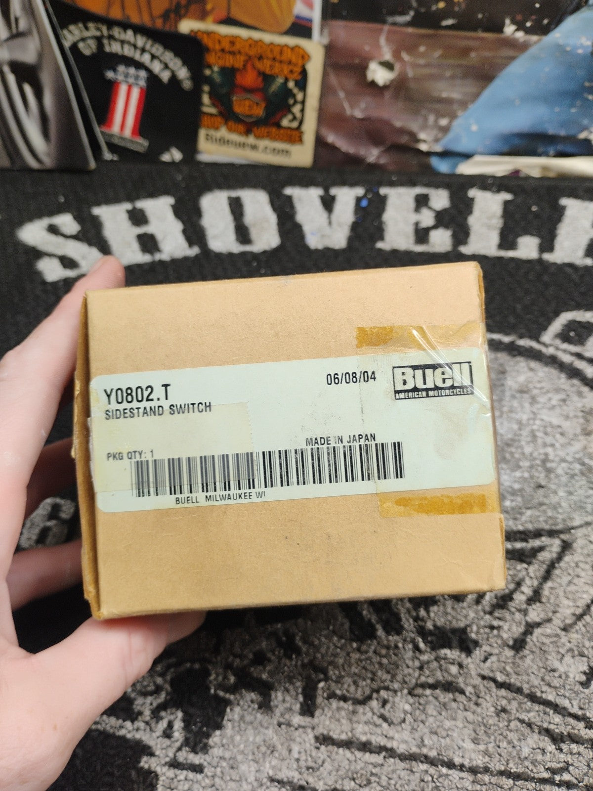 NOS Harley-Davidson Buell Sidestand Kickstand Switch Y0802.T OEM