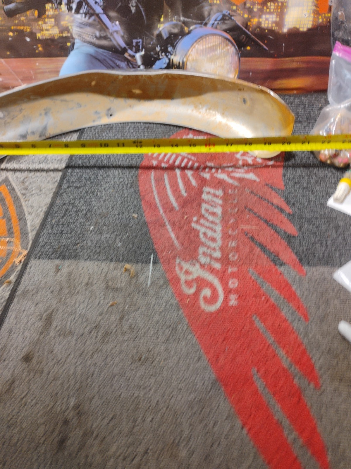 Stainless Rear Motorcycle Fender