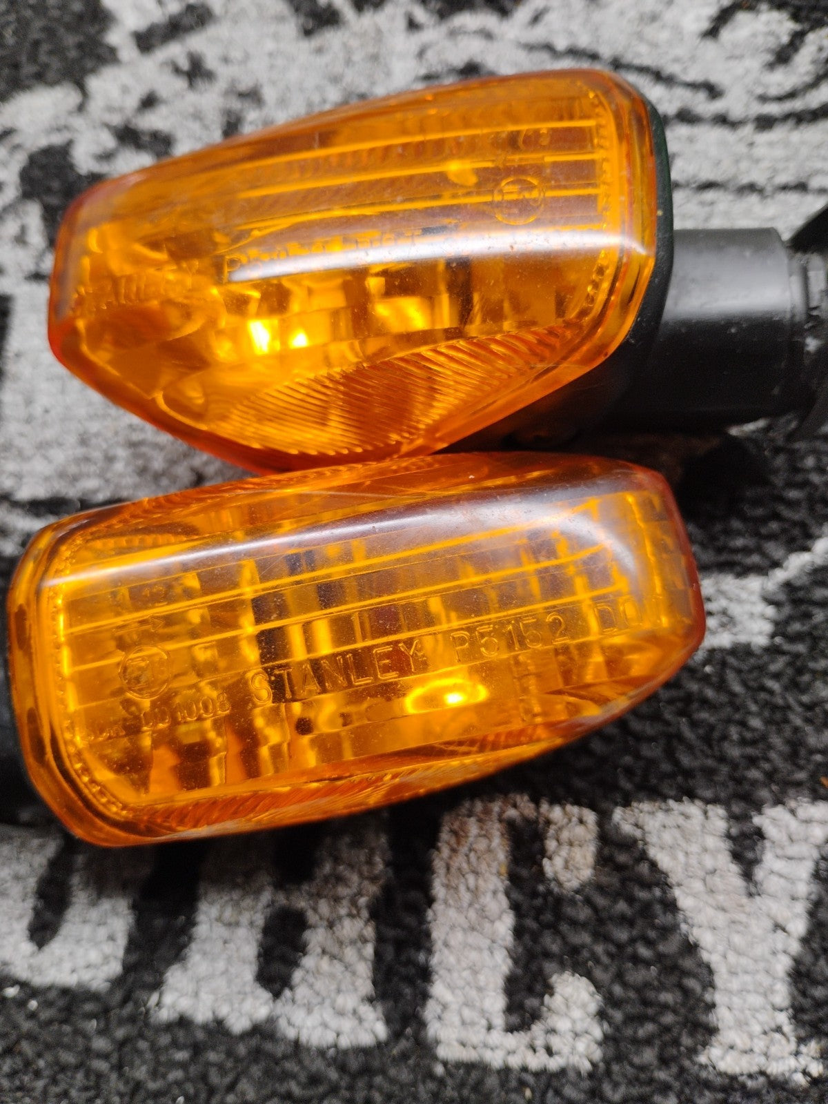 SHORT Motorcycle Turn Signals ZX1000 ZR750 KLE650 KLE500 23037-0068