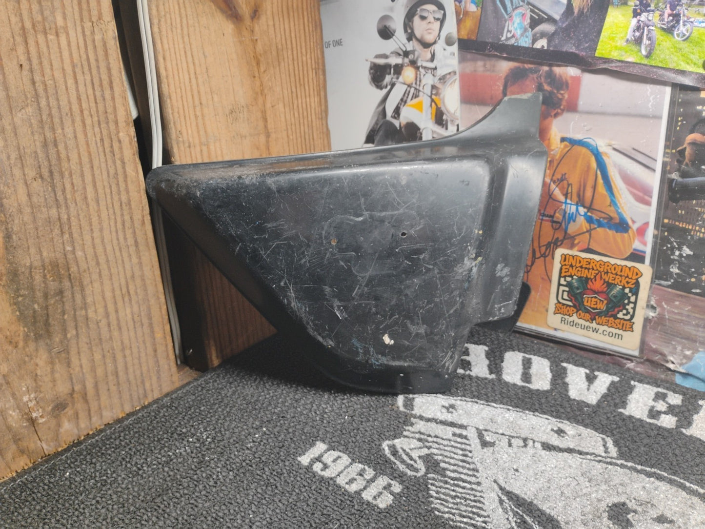 1981 Kawasaki KZ650 CSR 650 Left Side Cover OEM Black