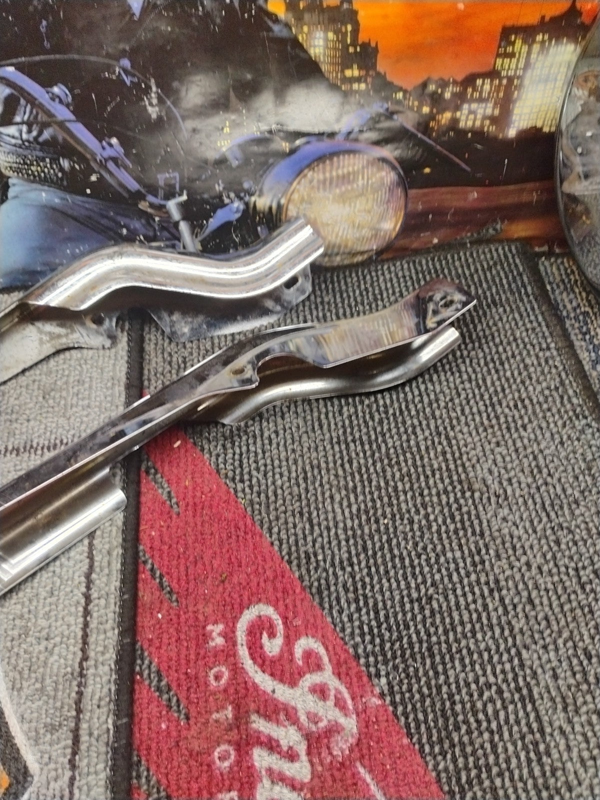 2008 HARLEY-DAVIDSON ROAD KING POLICE FLHP FRAME COVER COWL CHROME TAIL OEM SEAT